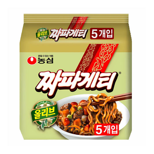 Korea Nongshim Chapagetti Instant Noodles 140g (Pack Of 5) Halal